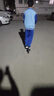 帝百伦 滑板车成人两轮踏板代步可折叠通勤青少年儿童6-12岁-40岁避减震 高配黑双刹带减震双刹车翘尾带赠 实拍图