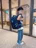 Edison爱迪生小学生书包男护脊反光大容量英伦风校园儿童背包2506-1 实拍图