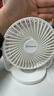 赛亿电风扇小风扇小台扇迷你USB手持便携电风扇小型学生宿舍床头办公室轻音桌面扇小型可车载风扇 实拍图