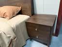 京东京造南山南实木床头柜 北美黑胡桃木大容量储物 卧室收纳柜储物柜 实拍图