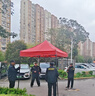 鑫鸿运【顺丰速发】遮阳棚雨棚户外遮阳伞大伞摆摊四脚伞帐篷简易伸缩棚 【2X2】黑架经典加固（红色） 实拍图