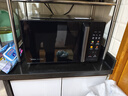 美的（Midea）微碳微波炉烤箱一体机900w微波1000w烧烤平板光波速热23L容量变频臻彩荧幕 （C32） 实拍图