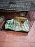 泽硕宁狗笼子大中小型犬狗窝带厕所折叠便携猫笼子超大号狗狗围栏宠物笼 黑色狗笼【加粗加固】赠厕所托盘 中大型犬【30斤内】71*50*60 无毛边/无倒刺/不卡脚 实拍图
