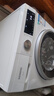 西门子iQ300 10KG大容量全自动滚筒洗衣机自带烘干洗烘一体 蒸汽除菌羊毛洗 智能烘干WN52A1004W国家补贴 实拍图