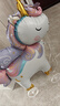 【送充气吸管】新款儿童宝宝生日带轮卡通走路动物气球装饰场景 混搭一个-不重复 实拍图