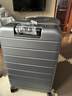 米家小米行李箱28英寸拉杆箱大容量旅行箱PC托运密码箱男女皮箱子灰色 实拍图