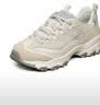 斯凯奇（Skechers）奶茶熊秋季女鞋熊猫老爹鞋透气休闲运动鞋厚底149238 QQ豆乳/NAT 36.5 实拍图