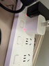 公牛（BULL）分控插座/插线板/插排/排插/接线板/宿舍家用桌面拖线板  3C认证  4位分控全长1.8米 独立开关 实拍图