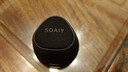 索爱（soaiy）M3蓝牙音箱磁吸无线音响浴室小钢炮户外室内迷你音箱手机支架防水便携喇叭磁吸音 黑色 实拍图