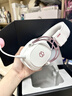 漫步者（EDIFIER）HECATE G5无线版 2.4G有线蓝牙三模头戴式 7.1声道电竞赛事级无线游戏耳机礼物耳麦笔记本台式plus 雾光粉+耳机支架 实拍图