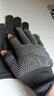 露指半指点胶手套防滑钓鱼快递员骑行尼龙触屏点塑劳保手套批发 ST01露2指防滑手套-颜色随机 1双 实拍图