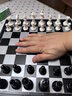 友邦（UB） 国际象棋磁性折叠便携成人儿童学生教学露营用棋4812B-C(大号) 实拍图