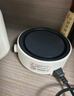 CLITON迷你摩卡壶电热炉电陶炉煮咖啡煮茶器围炉煮茶炉加热炉圆边米白色 实拍图