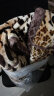 南极人家纺毛毯被子冬天加厚款双层拉舍尔盖毯冬季10斤婚庆超柔保暖盖毯单人双人学生宿舍绒毯子 cc-631豹点 150*200cm约4斤 实拍图