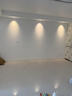 雷士（NVC）LED射灯客厅过道背景嵌入式洗墙小山丘铝材7瓦三色白杯【莲华】 实拍图