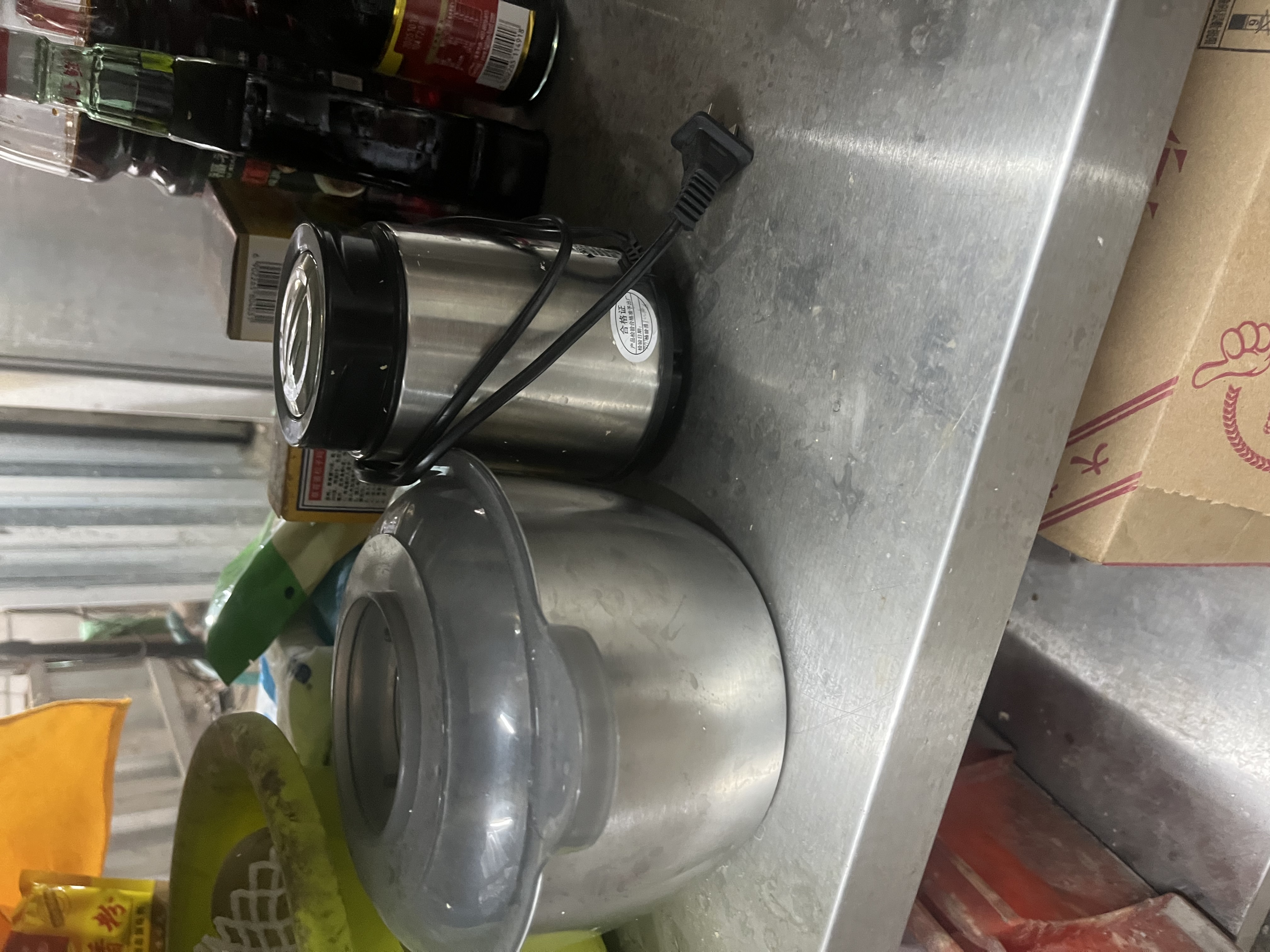 WEILI/威力绞肉机家用电动多功能料理机小型全自动绞肉菜绞辣椒商用料理机搅拌机辅食机 不锈钢杯+（1套刀） 2L 实拍图