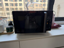美的（Midea）微碳微波炉烤箱一体机900w微波1000w烧烤平板光波速热23L容量变频臻彩荧幕 （C32） 实拍图