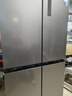 美的（Midea）慧鲜480升双变频一级能效十字四开门双开对开门超薄家用电冰箱风冷大容量国家补贴 BCD-480WSPZM(E) 实拍图