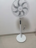 美的（Midea）【闪拆系列】一键闪电拆装直流变频家用语音电风扇一级能效轻音落地扇大风力卧室立式电扇SDJ30BC 实拍图