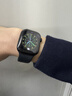 Apple/苹果 Watch S11 智能手表GPS+蜂窝款42毫米亮黑色铝金属表壳黑色运动型表带S/M MF924CH/B 实拍图