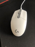 罗技（G）G102 有线游戏鼠标 白色 RGB灯效 吃鸡鼠标 绝地求生 轻量化设计 G102第二代 实拍图