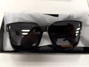 白小奢近视可戴墨镜 【亮黑偏光套镜】 开车男女款太阳镜防强光眼镜 实拍图