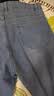 皮尔卡丹（pierre cardin）【棉弹修身】牛仔裤男夏季休闲商务修身直筒长裤蓝色38码 实拍图