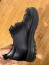 百丽男鞋通勤商务皮鞋26夏牛皮缓震休闲皮鞋A2411 黑色-内增高6cm 39 实拍图