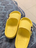 巴布豆儿童拖鞋男女童宝宝软底居家浴室夏季凉拖鞋 黄色 190码 实拍图