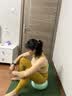 MINGJIAN美国普拉提小球25cm八爪鱼盆底肌训练球产后紧致核心恢复瑜伽球 牛油果绿/紧致盆底肌/直径25cm 实拍图