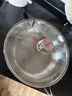 凌丰（LINKFAIR）炒锅316L不锈钢炒菜锅无涂层深煎锅多功能锅电磁炉燃气灶通用 实拍图