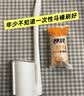 妙洁 一次性马桶刷替换头7个*5包 绿色 家用卫生间强效型马桶刷替换装 实拍图