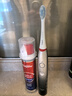 高露洁（Colgate）蓝光电动牙刷【孙颖莎推荐】光氧美白电刷 送男生/女友礼物 生日礼物-墨银 实拍图