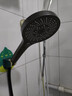 苏洛斯增压淋浴花洒喷头套装浴室卫生间热水器洗澡多功能手持加压莲蓬头 【枪灰色】增压单花洒 三档出水切换丨自洁硅胶大面板 实拍图