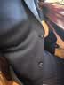 雅戈尔（YOUNGOR）西服男士050款上衣秋冬青年男套西上衣羊毛面料经典西服 藏青 2XL 185/116A 实拍图