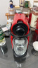 Nespresso奈斯派索胶囊咖啡机小型家用全自动商用办公室小巧便携高压萃取可折叠杯架意式进口 C40 红色及意式浓烈5条装（赠试用胶囊7颗） 实拍图