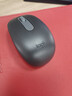 罗技（Logitech）M196 无线蓝牙鼠标 办公鼠标 笔记本商务办公家用 小巧便携 对称手型 石墨灰 实拍图