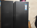 海尔（Haier）冰箱双开门 家用一级能效616升变频风冷无霜大容量 对开门二门超薄电冰箱国家补贴家电以旧换新 海尔性价比爆款+黑金净化+精控多路送风 实拍图