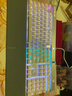 美商海盗船(USCORSAIR) K70 RGB PRO 机械键盘 游戏键盘 全尺寸 8000Hz 竞技模式 铝框体 白色 OPX光轴 实拍图