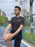 安踏（ANTA） 两件套 运动套装男秋季新款冰丝速干透气运动服父亲节爸爸套装 【店内爆款-清凉冰丝】黑T+梭织五分裤 M/170 实拍图