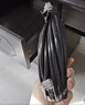 绿联六类网线 千兆网络宽带线 CAT6类家用电脑监控扁平网线 8芯双绞成品跳线 50米 黑色80102 实拍图