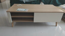 全友家居现代简约电视柜茶几组合套装小户型客厅家具储物柜子 【原木风】1.2米茶几 多元储物空间+双色可选+不占地 实拍图