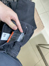 京东京造【高弹显瘦】牛仔裤男休闲裤子男直筒百搭 黑色 34 实拍图