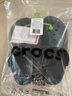卡骆驰（CROCS）贝雅卡骆班洞洞鞋|205089 黑色/白色-066   37 /38(230mm)   实拍图