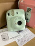 富士（FUJIFILM）instax 拍立得mini12 一次成像相机 mini13 /mini41/mini11三寸相纸 生日礼物 送礼奖品 女生礼物 Mini12 薄荷绿【经典百搭】 官方标配【不 实拍图