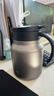 京东京造保温壶 焖茶暖水壶【陶瓷内胆】茶水分离办公室泡茶闷泡壶 灰色1L 实拍图