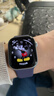 Apple/苹果 Watch S11 智能手表GPS款42毫米银色铝金属表壳雾紫色运动型表带S/M MEUT4CH/B 实拍图