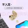 GTMAA德国柏林之声骨传导蓝牙耳机2025年新款不入耳夹挂耳式无线久戴不痛运动跑步降噪进口高端 柏林之音-肤色 360°全景音效 实拍图