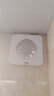 艾美特（AIRMATE）排气扇 卫生间厨房换气扇窗式墙用排风扇强力抽风机4寸APC10-03 实拍图