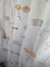 优尊浴室浴帘布防水防霉遮挡门帘窗帘挂帘卫生间保暖隔帘子拉帘免打孔伸缩杆洗澡间加厚挡水帘子沐浴间拉帘 单帘120宽*180高+环 实拍图